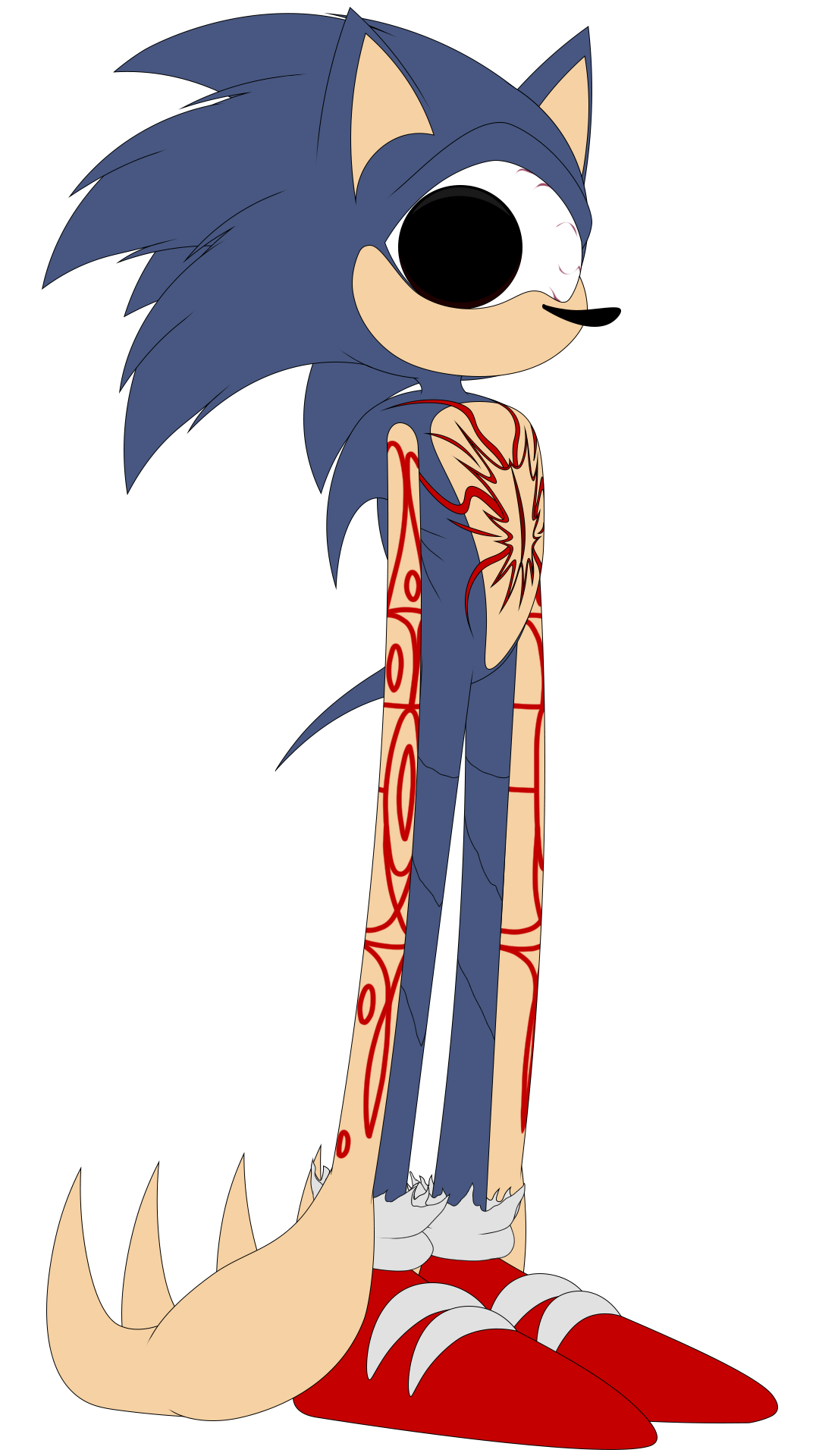 sonic.eyx character model, Sonic.EYX