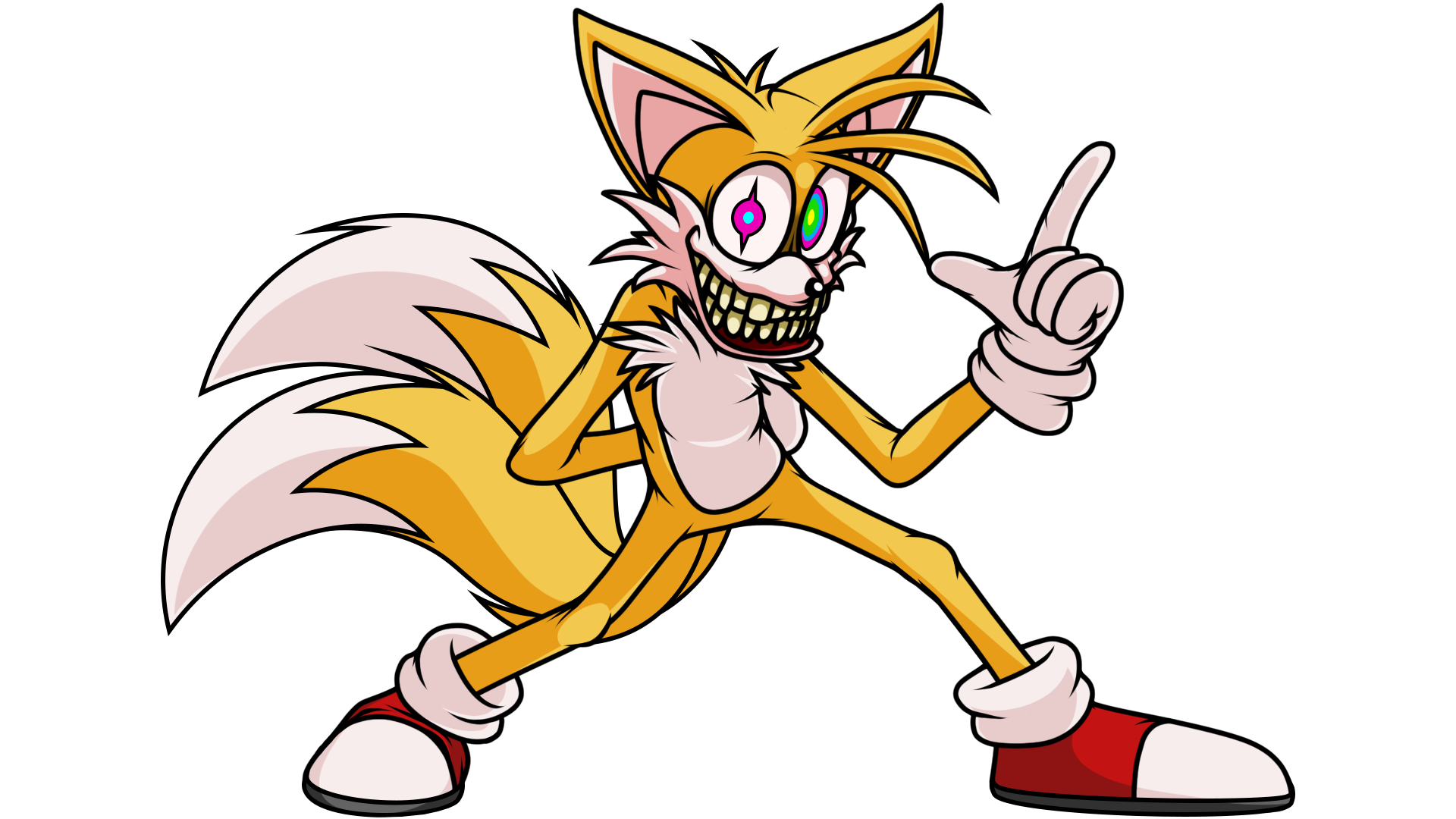 FNF] Tails.EXE by 205tob on DeviantArt