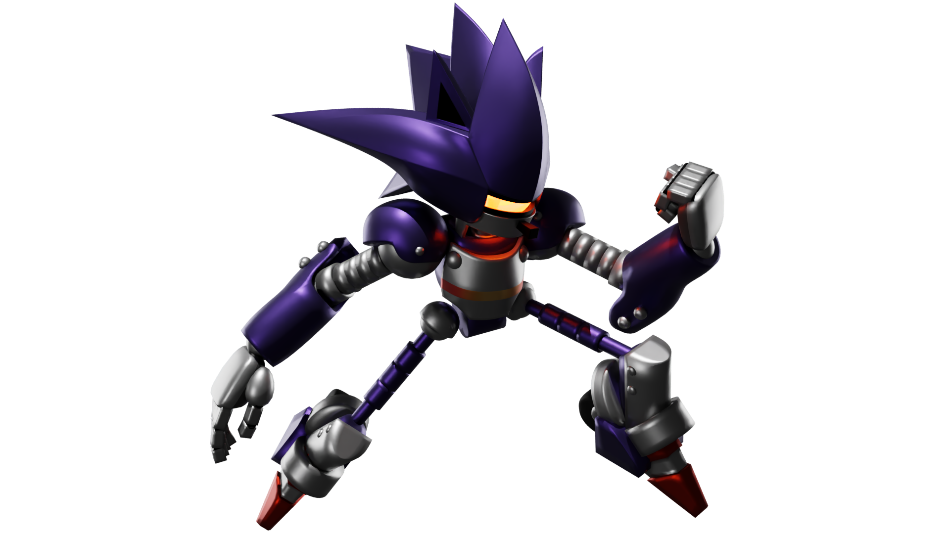 Mecha Sonic [v1.5] [BLENDER 2.8+ ONLY]