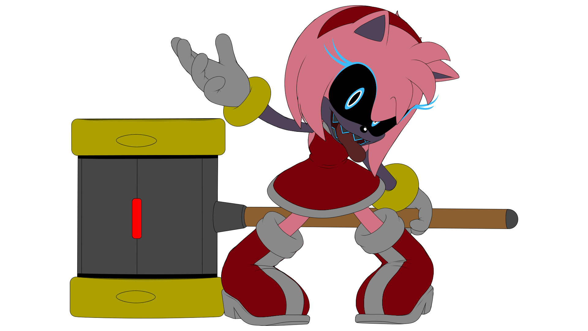 SAB64 Version Sonic.Exe (Model DL) by peachysilver on DeviantArt