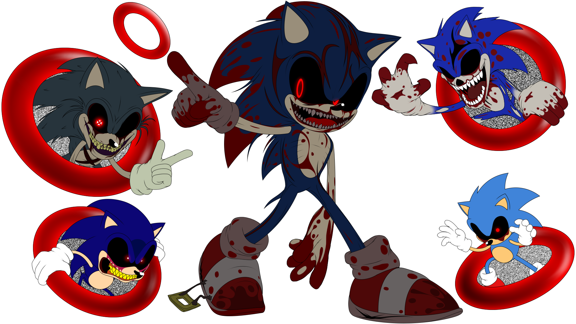 I was watching dark sonic vs sonic exe and I gotta say I really