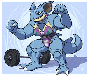 NIDOQUEEN : Queen of raw power