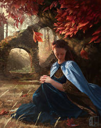 Sansa Stark in the Goodswood of the Red Keep