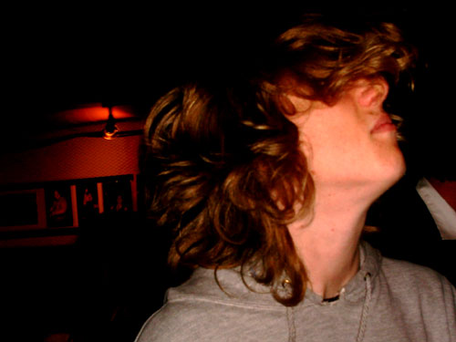 Thomas and his hair