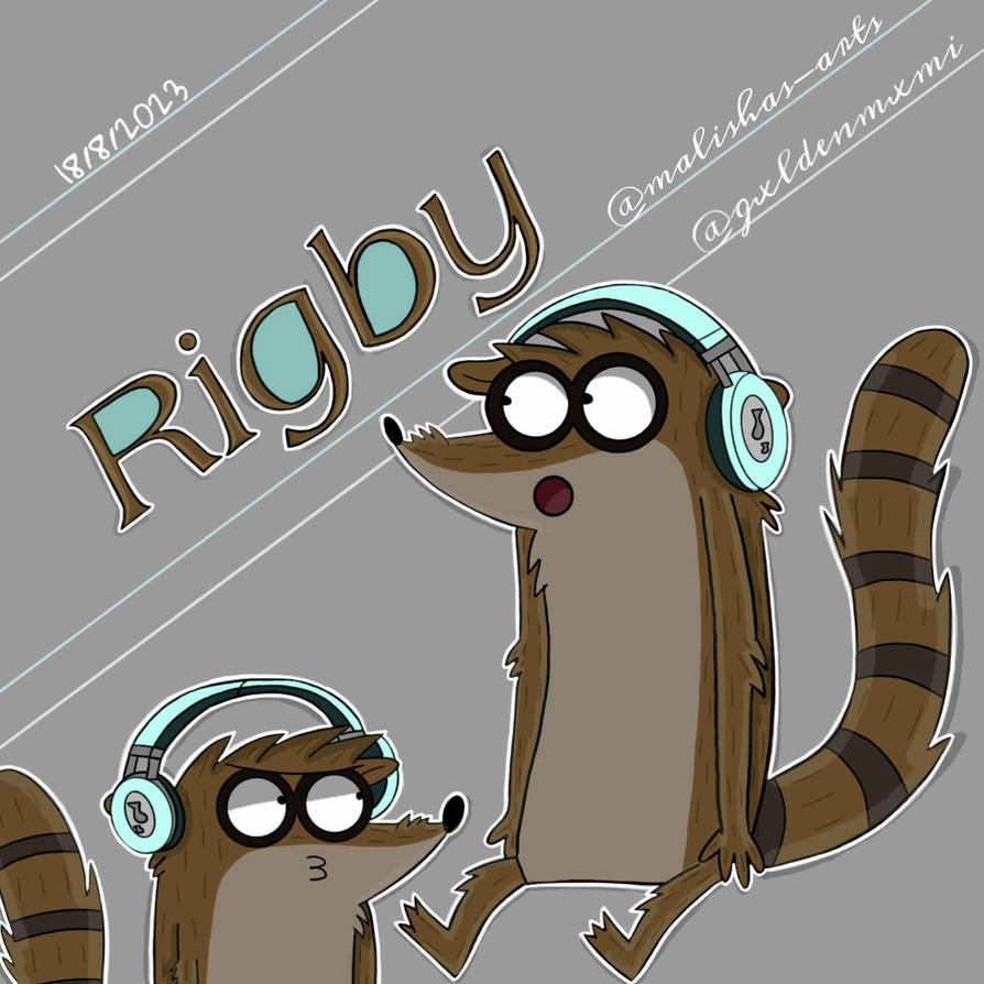 Lo Fi Rigby My Rigby Art by AyleensChannel on DeviantArt