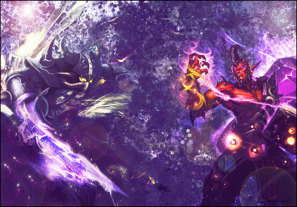 legends kassadin vs ryze wallpaper