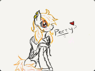 Rogues sister Perry mlp Oc iPad art!