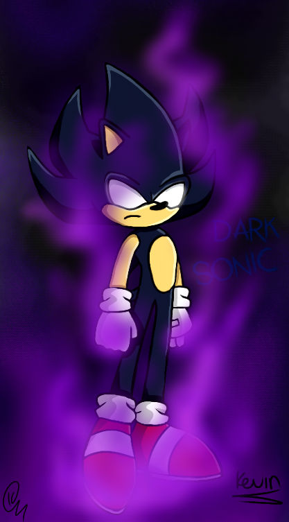 Dark Sonic by Fentonxd on DeviantArt