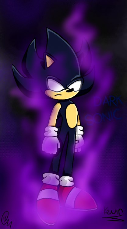 The Dark Sonic by ByGhostEduard on DeviantArt