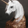 Unicorn bust