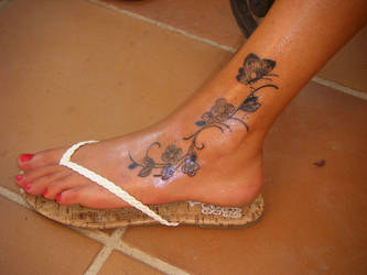 Foot tattoo