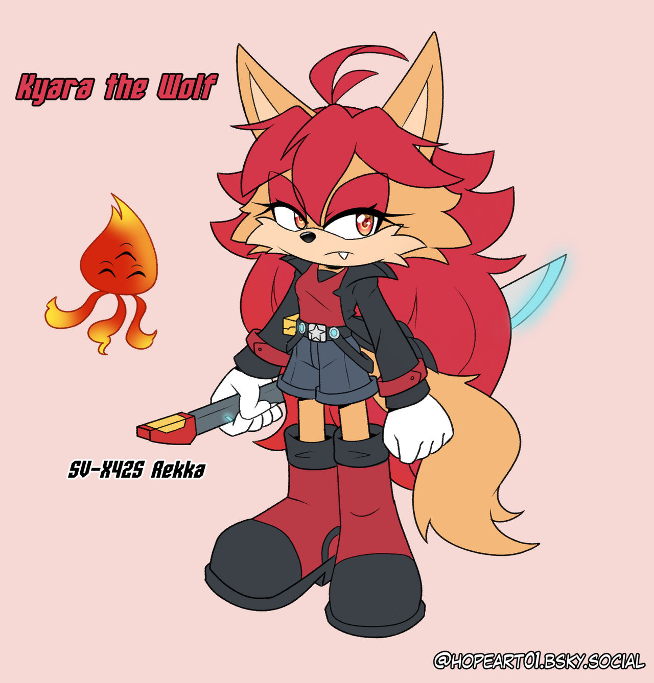 Kyara the Wolf - Color Ref by KyaraTheWolf on DeviantArt