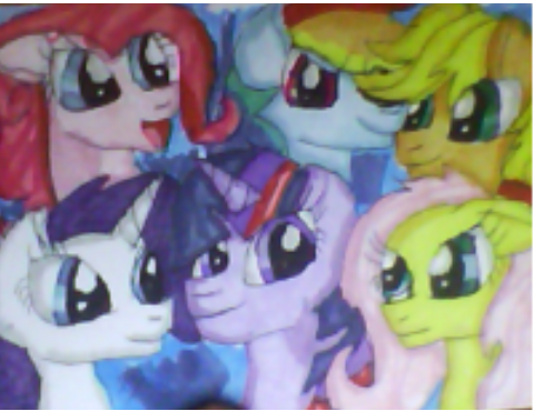 MLP FiM Mane 6 ProMarkers