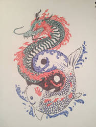 Koi / Dragon