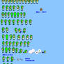 MLSS Mole Luigi Sprites Sheet