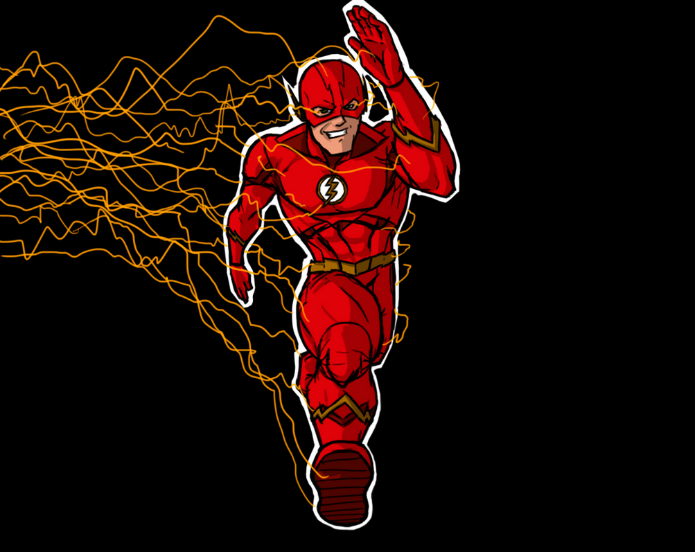 Cartoon Flash by RafaelComics on DeviantArt