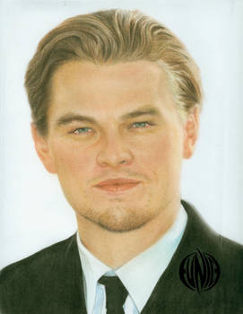 pastel portrait: leo. dicaprio