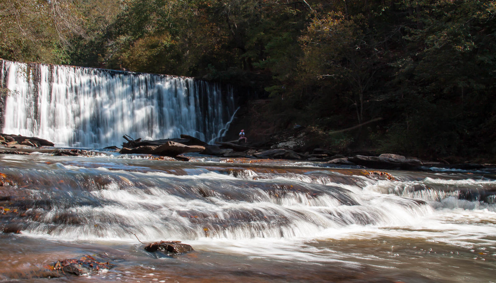 Roswell Mill Waterfall