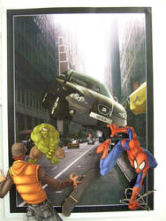 3d spiderman vs. hulk pt 2