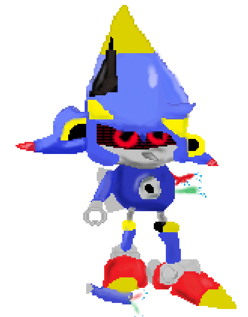 Rocket Metal Sonic rig