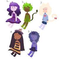 Human Female Adopts (OPEN) 3/5