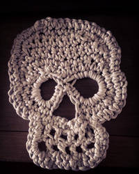 Crochet skull