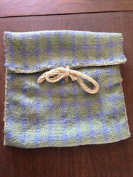 Hand woven bag