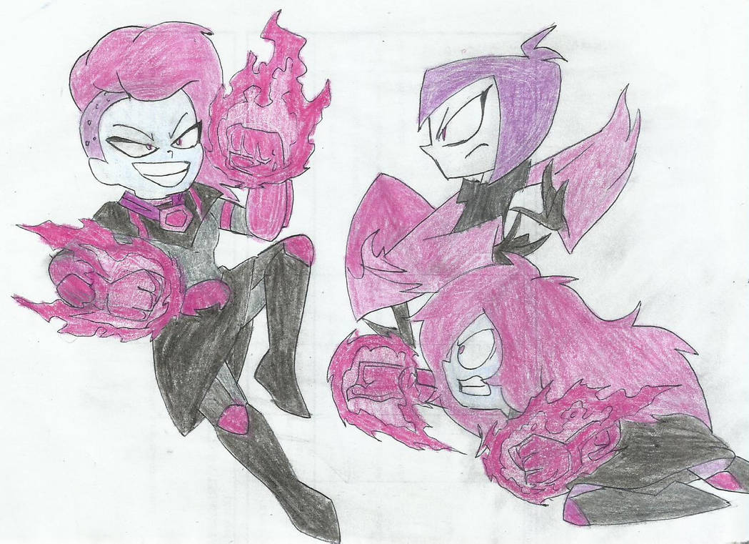 Ash and Misty vs Evil Ash by scottishtexan on DeviantArt