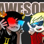 sollux and dave(so shiny)