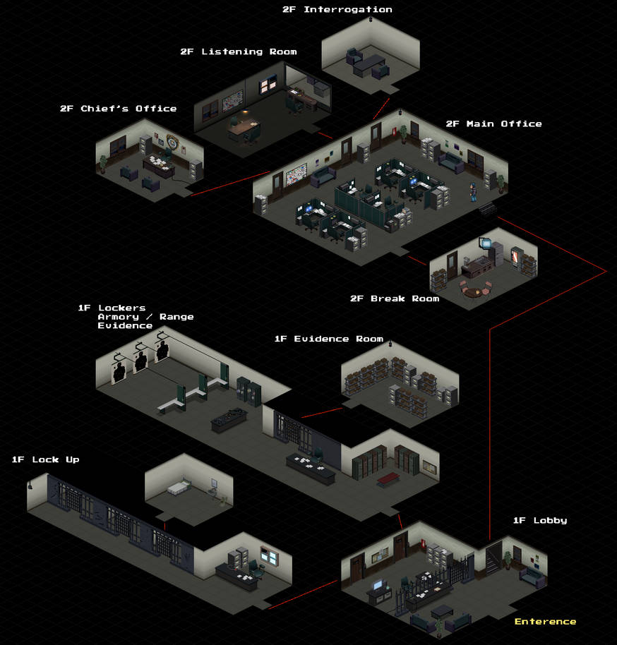 Police Station Interior by lenstu82 on DeviantArt