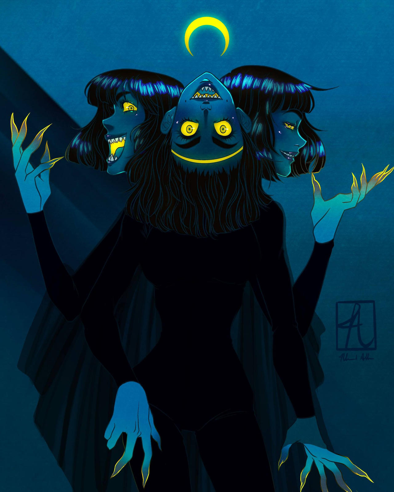 Cartoon Hicatee Hecate by Azarahii on DeviantArt