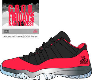 Air Jordan XI Low x G.O.O.D. Fridays