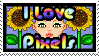 I Love Pixels Stamp