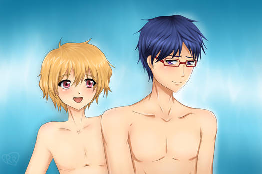 Free! Iwatobi Swim Club - Rei x Nagisa