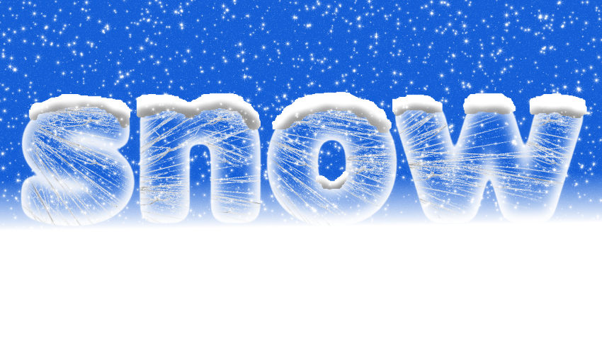 Вопрос на слово снег. Снег для фотошопа PSD. Snow text. Icy text font.