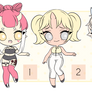 Pastel Oni Adopts [PRICE LOWERED - PAYPAL]