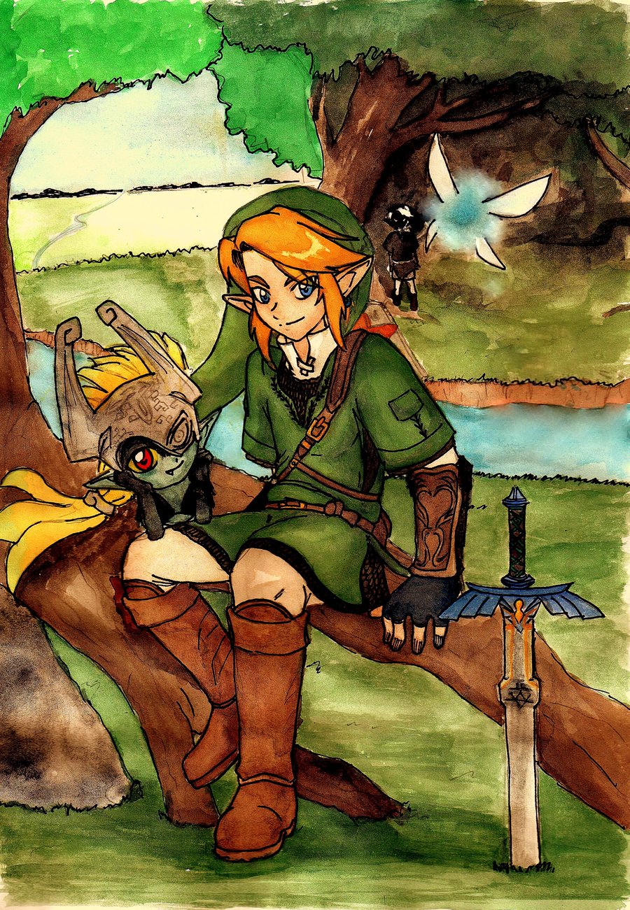 Link and Midna