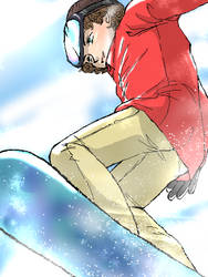 Snowboarding Doyle