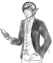 Modern Fenris by Wonderland-Cupcake