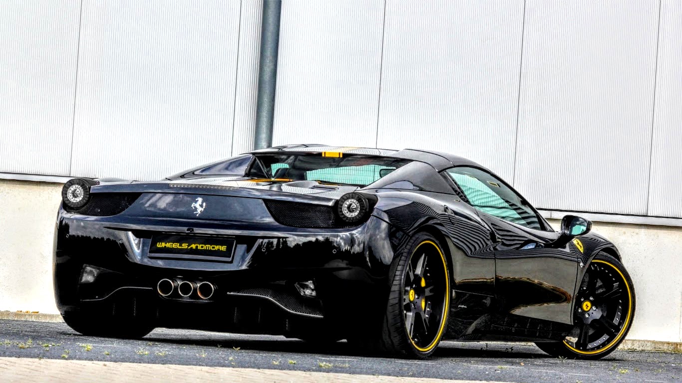 Ferrari Spider Black Tuning Race by ROGUE-RATTLESNAKE on DeviantArt