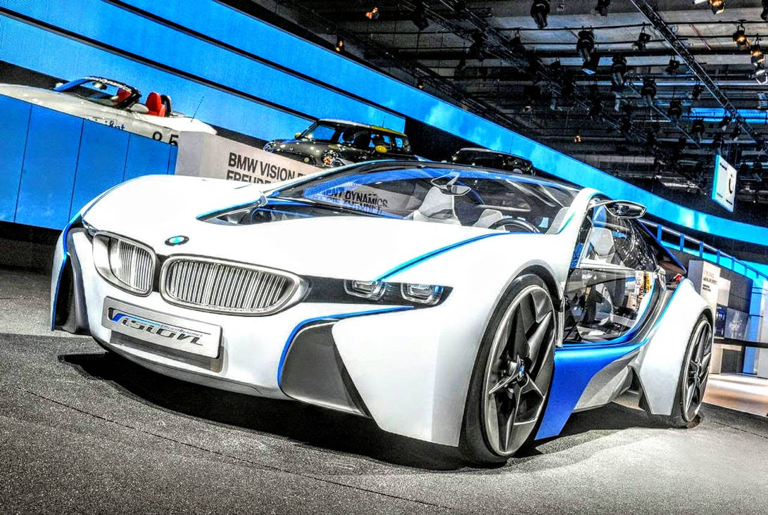 С последней версии самой новой. BMW i8 Vision Concept. BMW Vision EFFICIENTDYNAMICS Concept. BMW Vision EFFICIENTDYNAMICS Concept прототип i8. BMW 2009 BMW Vision.