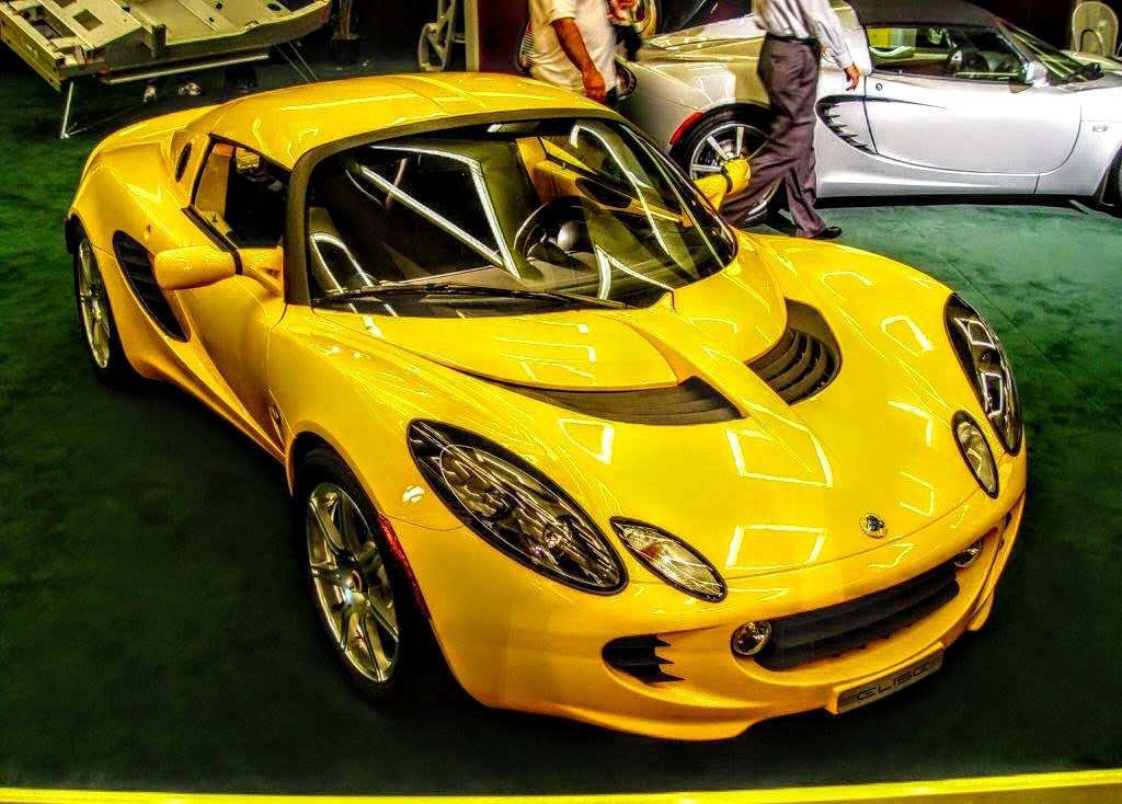 Yellow Lotus Car Showcaseon