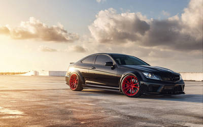 2012 Mercedes Benz C63 AMG Coupe Black Series by ROGUE-RATTLESNAKE