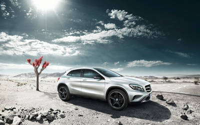 Limited Edition Mercedes Benz GLAWallpaper by ROGUE-RATTLESNAKE