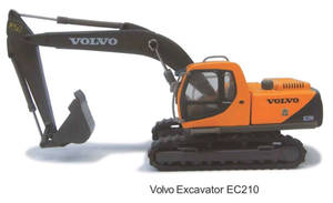 Die-Cast Volvo Excavator EC210