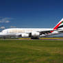 Emirates Airbus A380 Passenger Plane