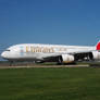 Emirates Airbus A380 Passenger Plane
