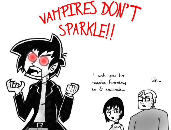 Vampires don't sparkle