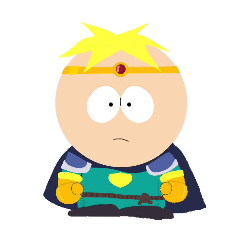 [SP : TSOT] Paladin Butters by RexSPArts on DeviantArt