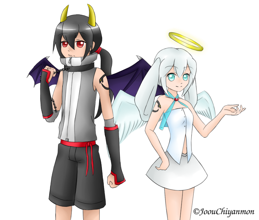 Demon Jen Angel? Demon? -Jen and Zen- by JoouChiyanmon on DeviantArt